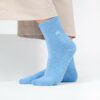 Chaussettes pailletées en coton peigné - femmes