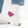 Chaussettes vintage pailletées - femmes