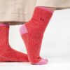 Chaussettes vintage pailletées - femmes