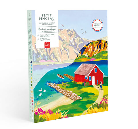 Peinture au numéro - Randonnée en Norvège