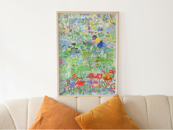 Puzzle 1000 pièces - Jardin secret