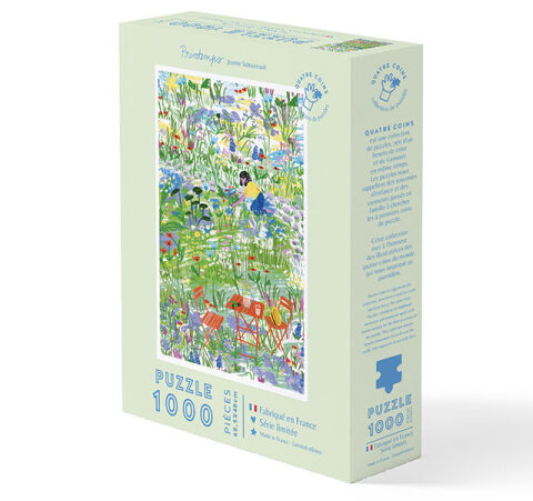 Puzzle 1000 pièces - Jardin secret