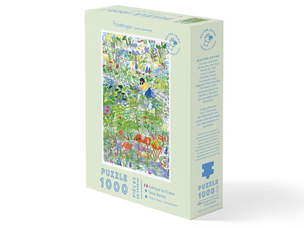 Puzzle 1000 pièces - Jardin secret
