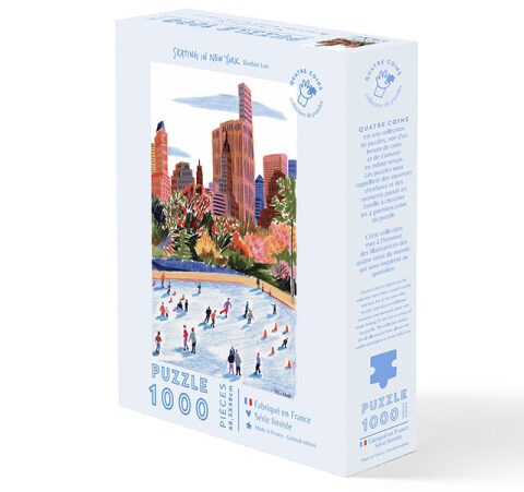 Puzzle 1000 pièces - Skating in New York