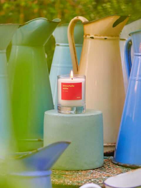 Bougie parfumée - Immortelle salée