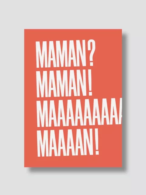 Carte postale - Mamaaaaaaaaaan