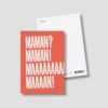 Carte postale - Mamaaaaaaaaaan