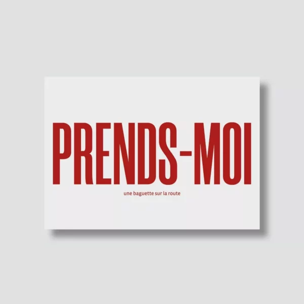 Carte postale - Prends-moi